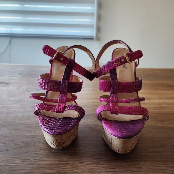 Shoe Dazzle platform heels, size 11, gently used - Picture 2 of 4